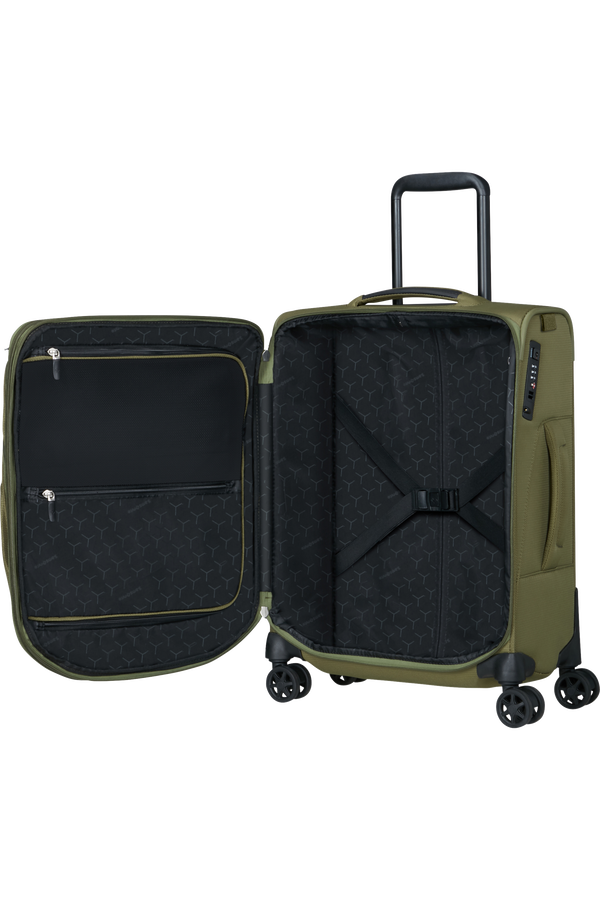 Samsonite Spark Sng Eco Spinner Expandable FL 55cm  Vert olive