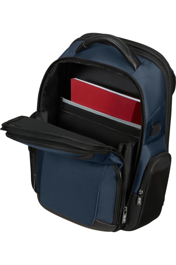 Samsonite Pro-Dlx 6 Backpack 3 Volume Expandable 15.6'  Bleu