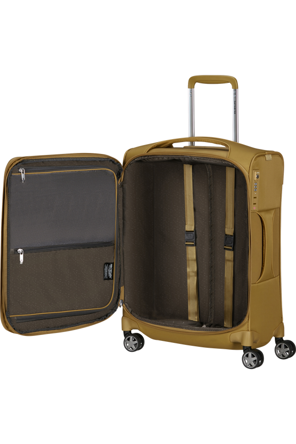 Samsonite D'lite Spinner Expandable 55cm  Mustard Yellow