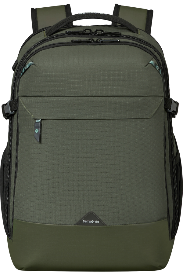 Samsonite Roadseeker Laptop Backpack M  Vert olive fonc&eacute;