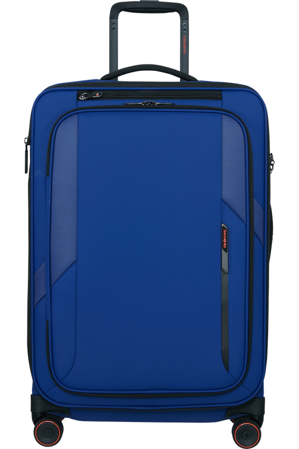 Samsonite Glazed Spinner Expandable 67cm  Bleu &eacute;lectrique