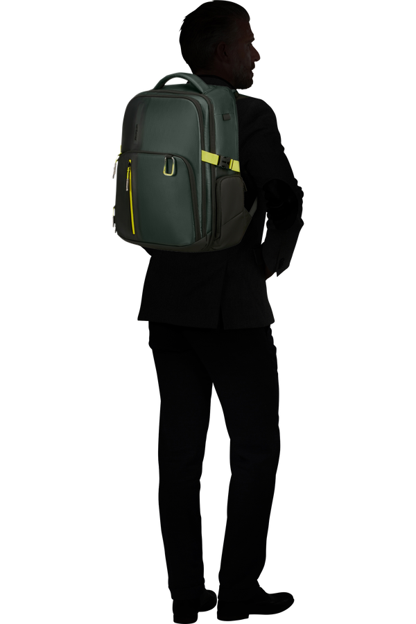 Samsonite Biz2go Backpack Daytrip Teal 15.6'  Dark Teal/Lime