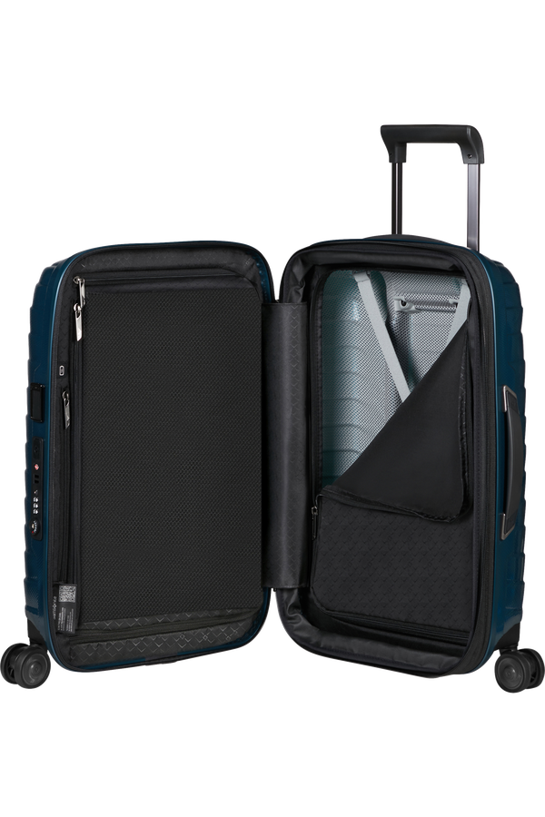 Samsonite Proxis Spinner Expandable Length 35cm 55cm  Bleu p&eacute;trole