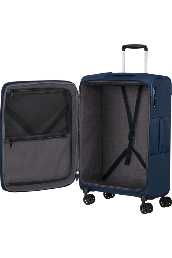 Samsonite GoTwist Spinner Exp 68cm  Bleu marine