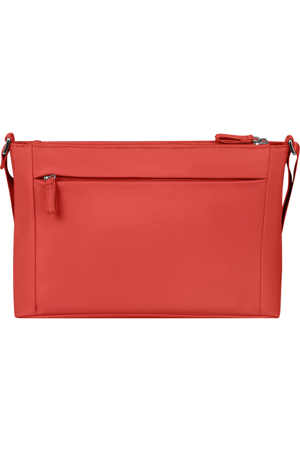 Samsonite Move 5.0 Horiz. Shoulder Bag + Flap  Rouge Corail