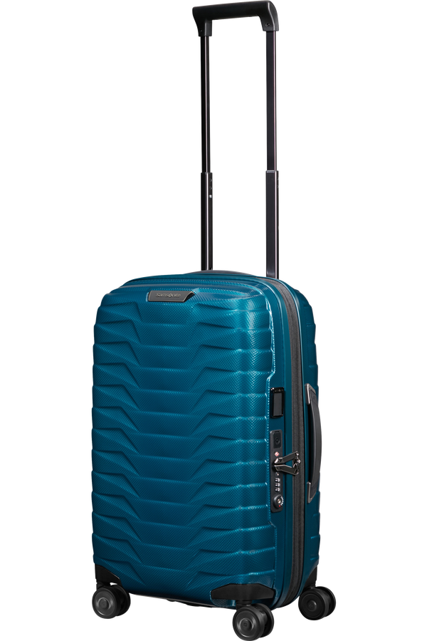 Samsonite Proxis Spinner Expandable Length 35cm 55cm  Bleu p&eacute;trole
