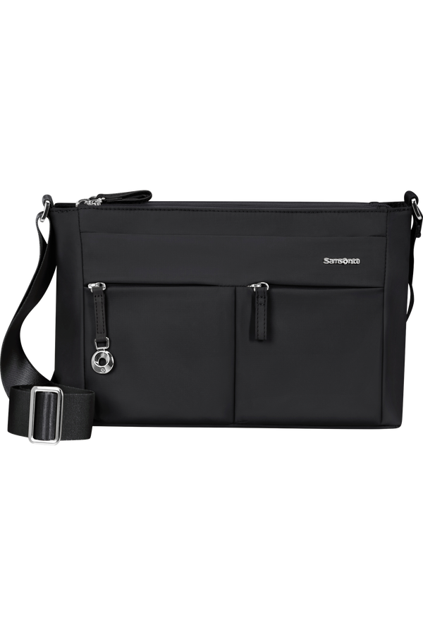 Samsonite Move 5.0 Horiz. Shoulder Bag + Flap  Noir