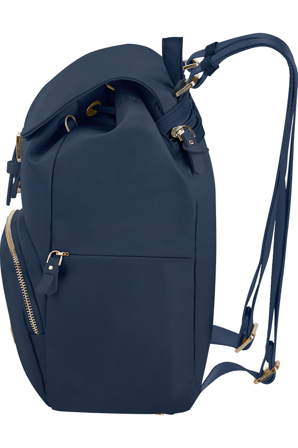 Samsonite Karissa 2.0 Backpack 3 Pockets 1 Buckle  Eco Midnight Blue