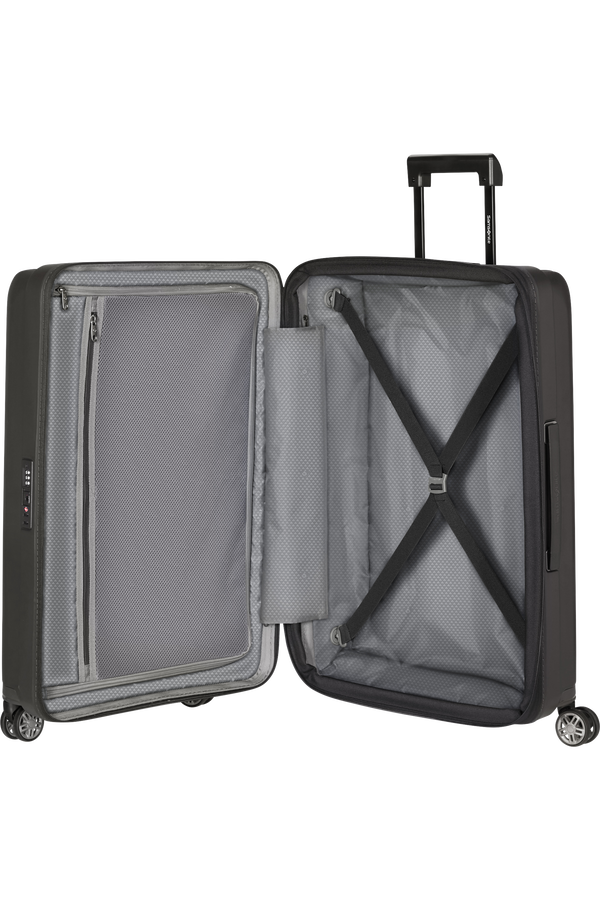 Hi-Fi Valise &agrave; 4 roues 68cm | Samsonite Hi-Fi Spinner 68/25 EXP FL 68cm  Noir