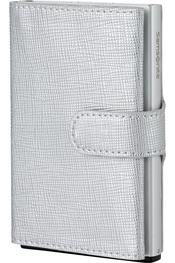 Samsonite Alu Fit 202 - Slide-up Wallet  Argent