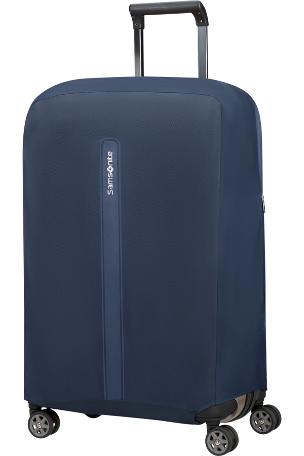 Samsonite Ta Revolution Foldable Luggage Cover M  Bleu nuit