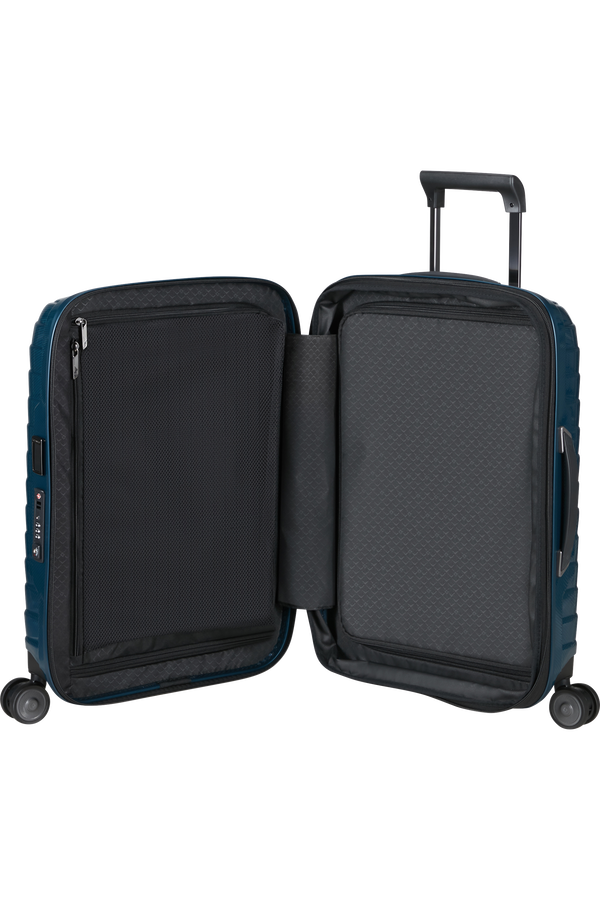 Samsonite Proxis Spinner Expandable Length 40cm 55cm  Bleu p&eacute;trole