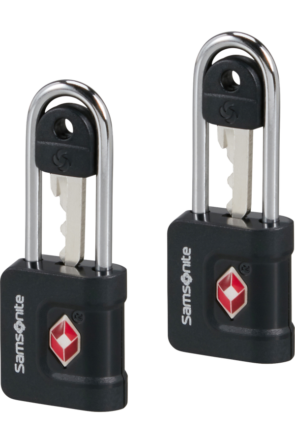 Samsonite Ta Revolution Key Lock TSA x2  Noir
