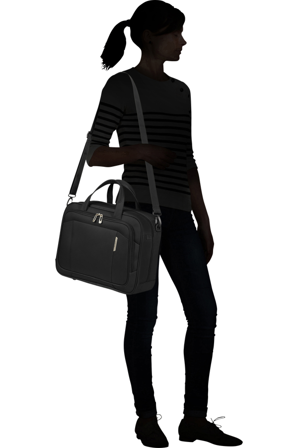 Samsonite Respark LAPTOP SHOULDER BAG  Ozone Black