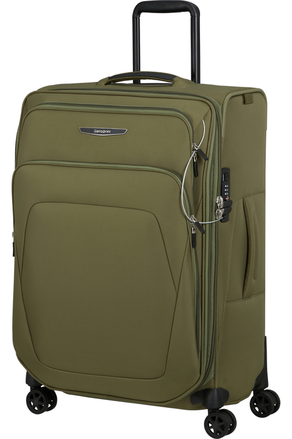 Samsonite Spark Sng Eco Spinner Expandable FL 67cm  Vert olive