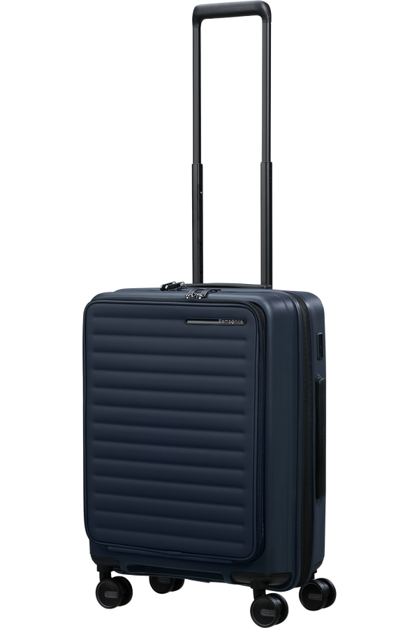 Samsonite Restackd Spinner Expandable Easy Access 55cm  Midnight