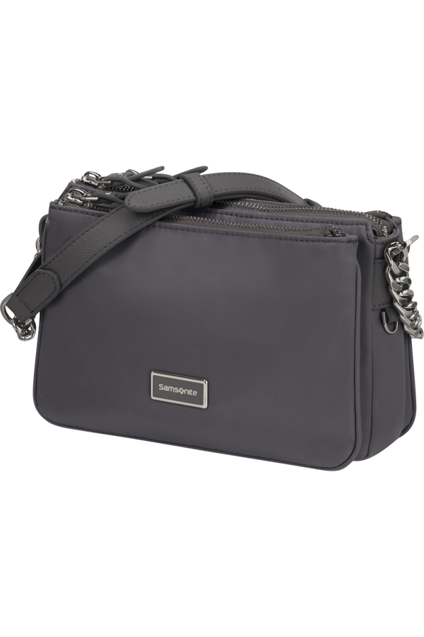 Samsonite Karissa 2.0 H. Shoulder Bag 3 Compartments  Eco Dark Grey