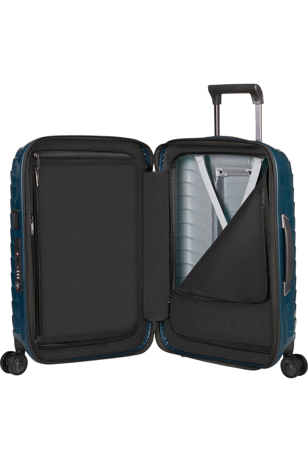 Samsonite Proxis Spinner Expandable 55cm  Bleu p&eacute;trole