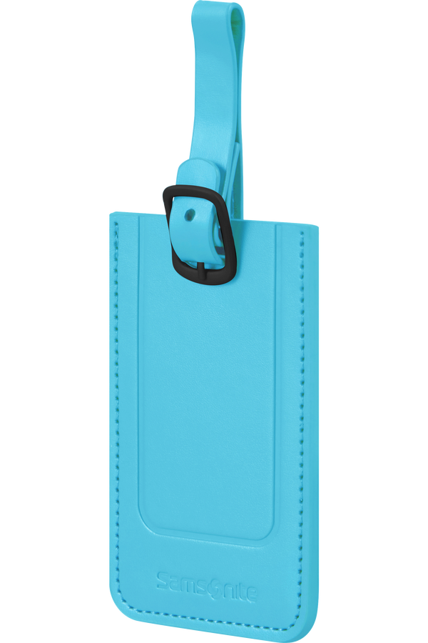 Samsonite Ta Revolution Rectangle Luggage Tag x2  Bleu vif