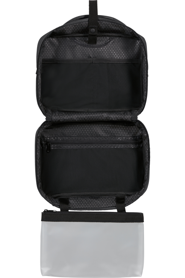 Samsonite Stackd Toilet Kit Hannging Toilet Kit  Noir