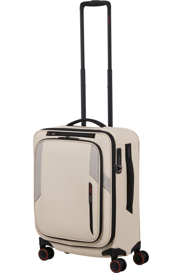 Glazed Valise &agrave; 4 roues extensible 55cm