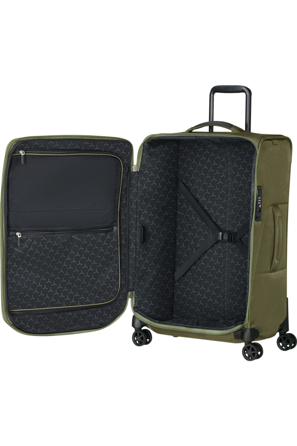 Samsonite Spark Sng Eco Spinner Expandable FL 67cm  Vert olive