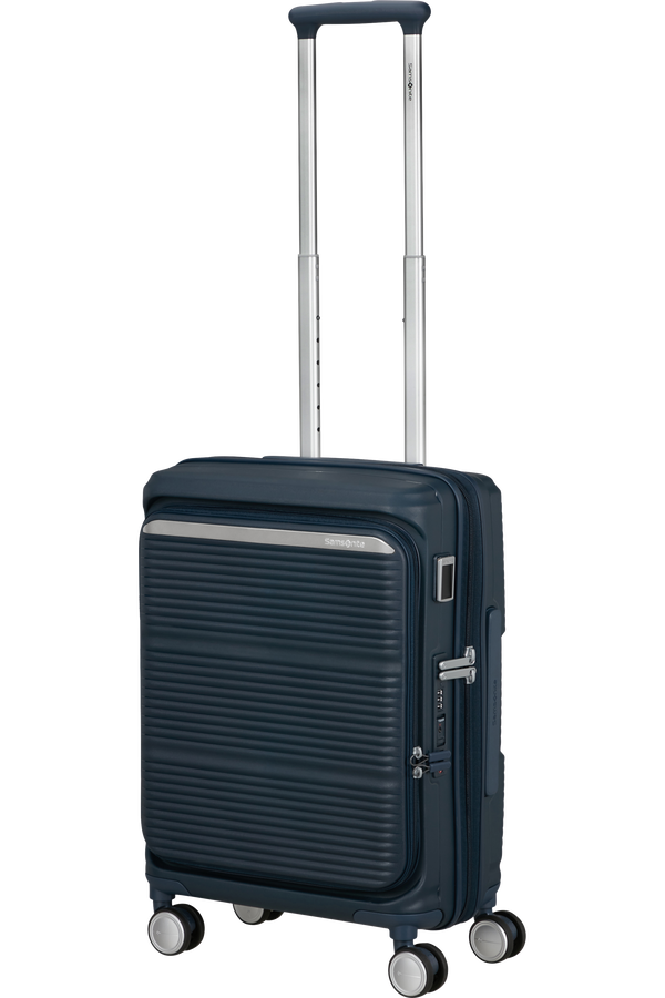 Samsonite Paralux Spinner Expandable Global Co 55cm  Bleu marine fonc&eacute;