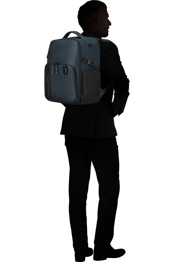 Samsonite Biz2go Underseat Backpack S  Bleu profond