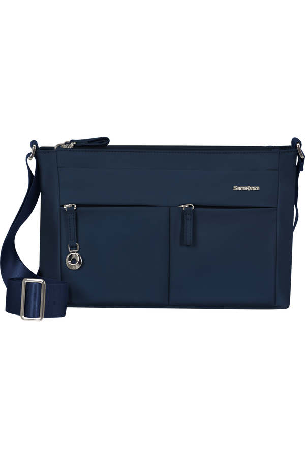 Samsonite Move 5.0 Horiz. Shoulder Bag + Flap  Bleu foncé