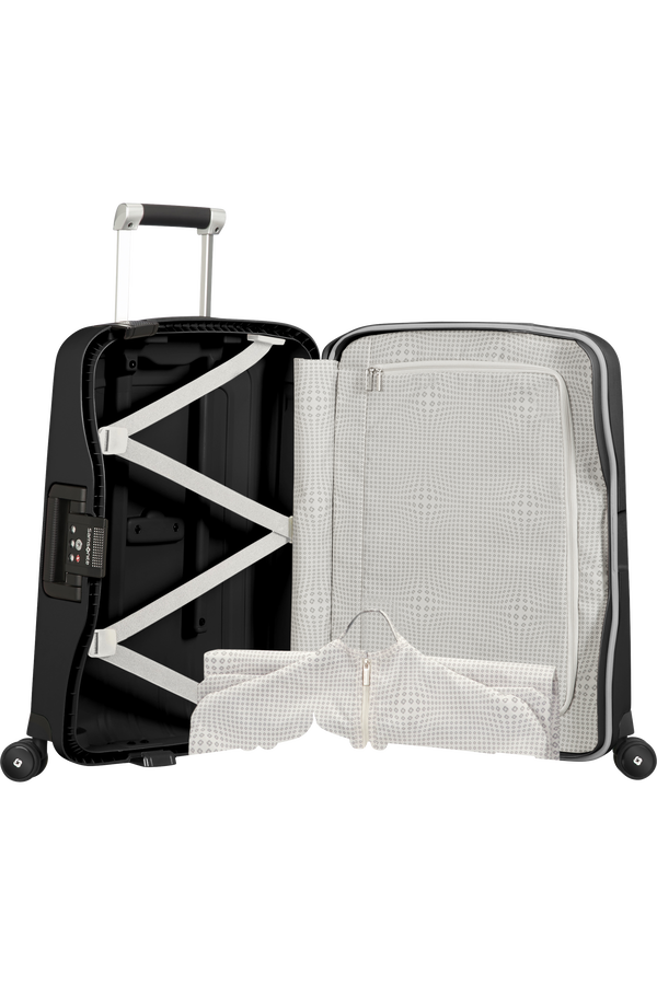 Samsonite Macer Dlx Spinner 55cm  Midnight Black