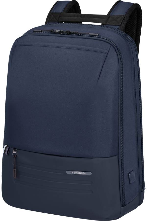 Samsonite Stackd Biz Laptop Backpack Expandable 17.3'  Bleu Marine