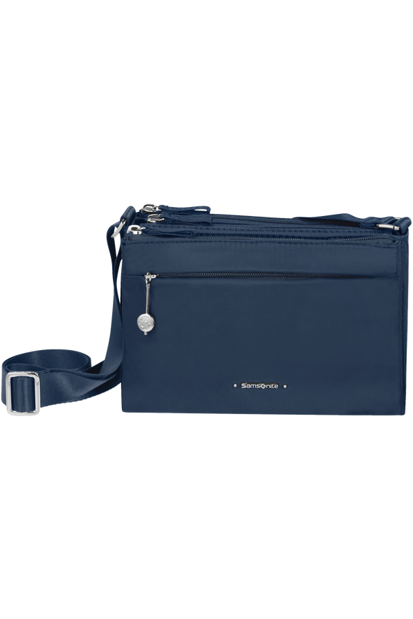 Samsonite Move 3.0 H.Shoulder Bag 3 Comp S  Bleu foncé