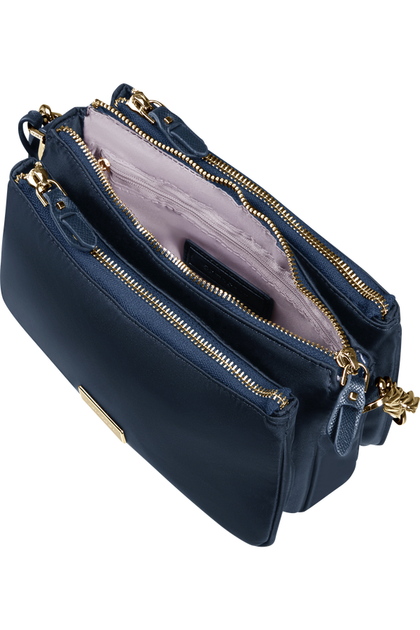 Samsonite Karissa 2.0 H. Shoulder Bag 3 Compartments S  Bleu nuit