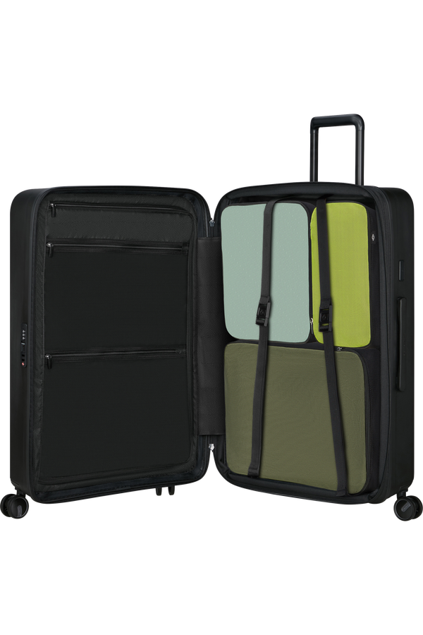 Samsonite Restackd Spinner Expandable 75cm  Noir