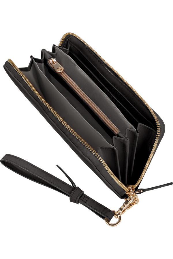 Samsonite My Samsonite Slg L Zip Around L  Noir