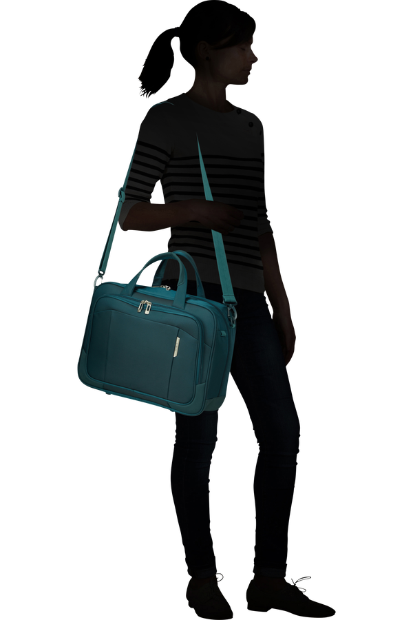 Samsonite Respark LAPTOP SHOULDER BAG  Bleu pétrole