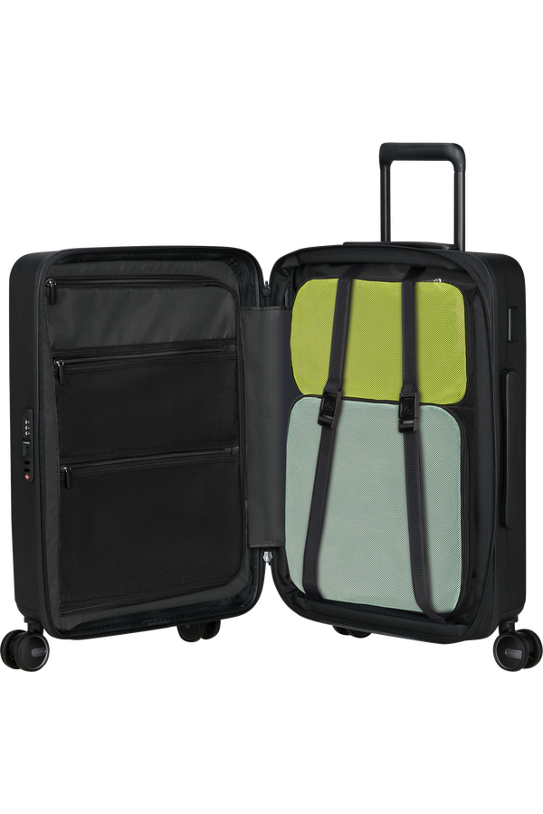 Samsonite Restackd Spinner Expandable Easy Access 55cm  Noir