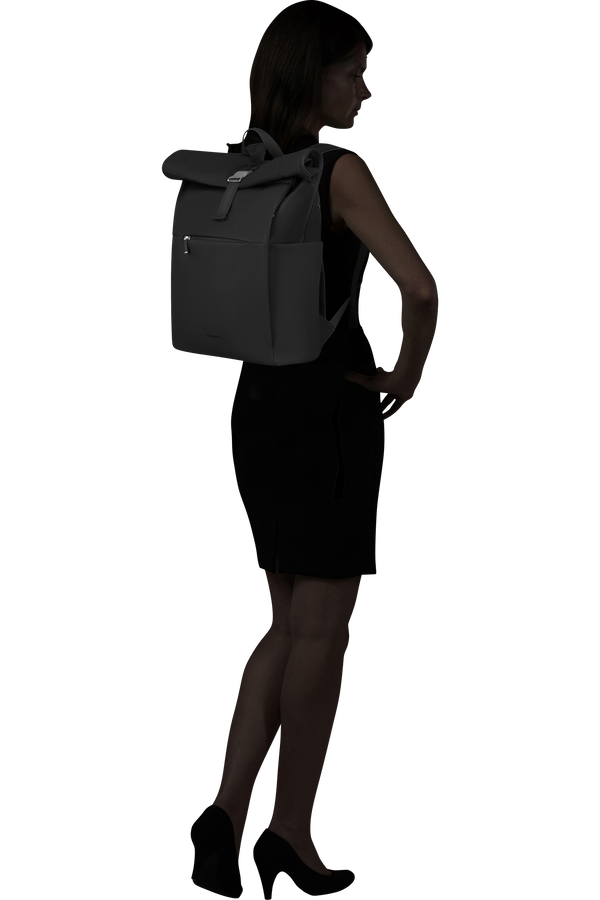 Samsonite 4Pack Laptop Rolltop Backpack 15.6'  Noir