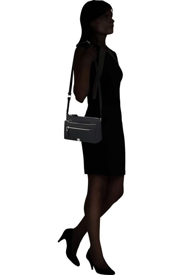 Samsonite Karissa Evo Shoulder Bag + Pouch  Noir