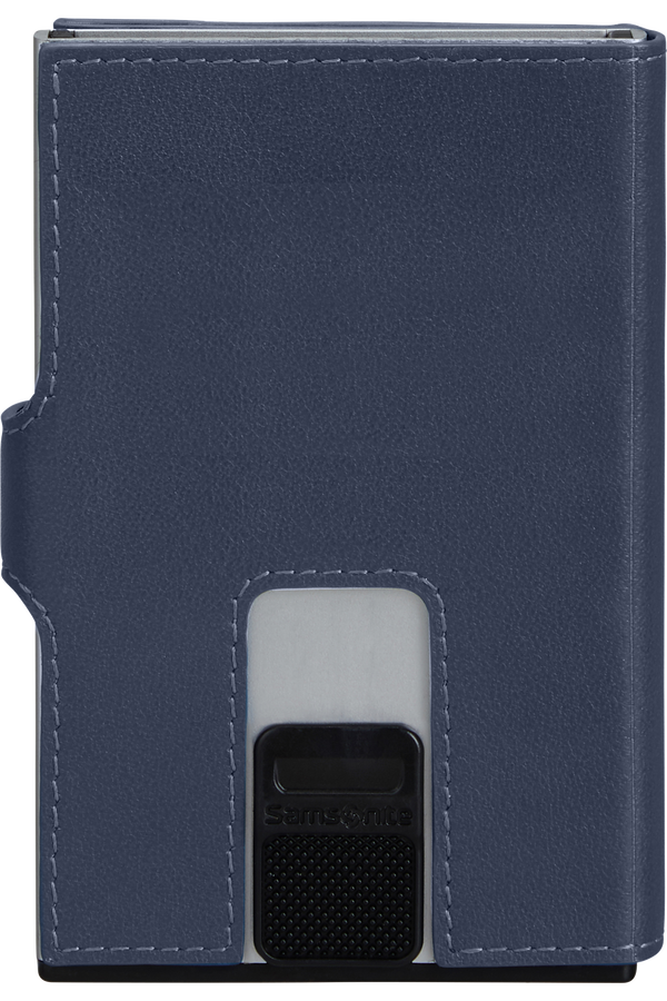 Samsonite Alu Fit 202 - Slide-up Wallet  Bleu
