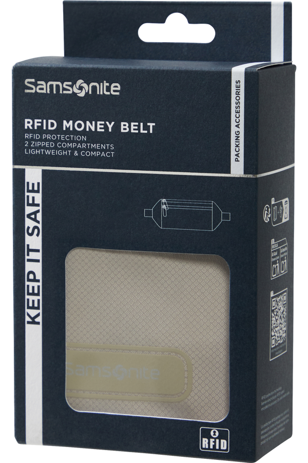 Samsonite Ta Revolution RFID Money Belt  Gris eclipse