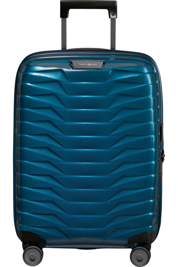 Samsonite Proxis Spinner Expandable Length 40cm 55cm  Bleu p&eacute;trole