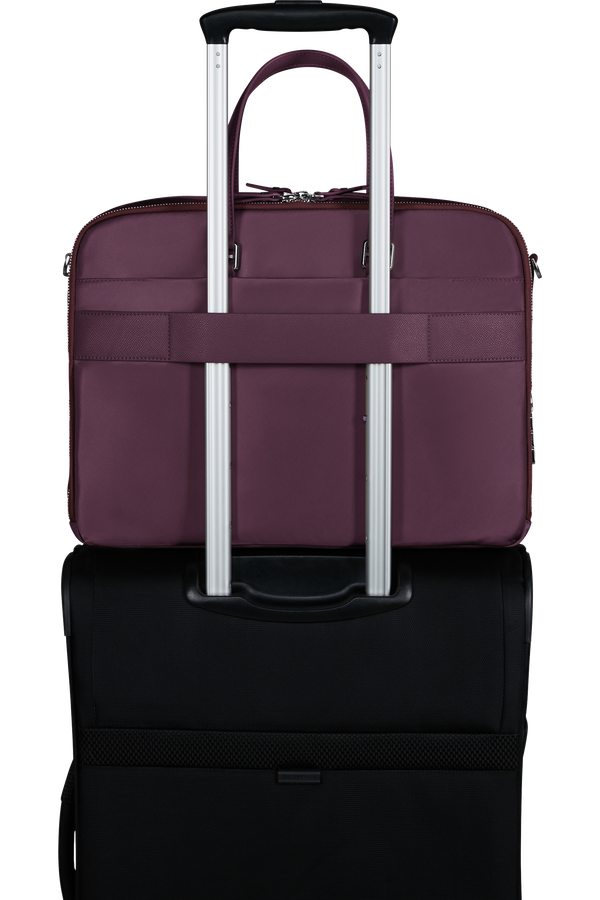 Samsonite Karissa Evo Bailhandle 15.6' 2 Comp  Bordeaux