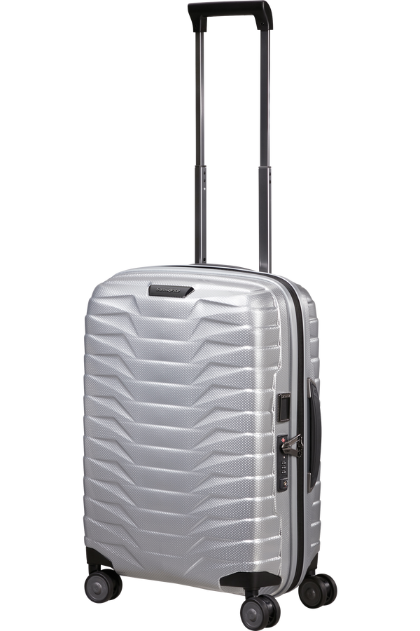 Samsonite Proxis Spinner Expandable Length 40cm 55cm  Argent