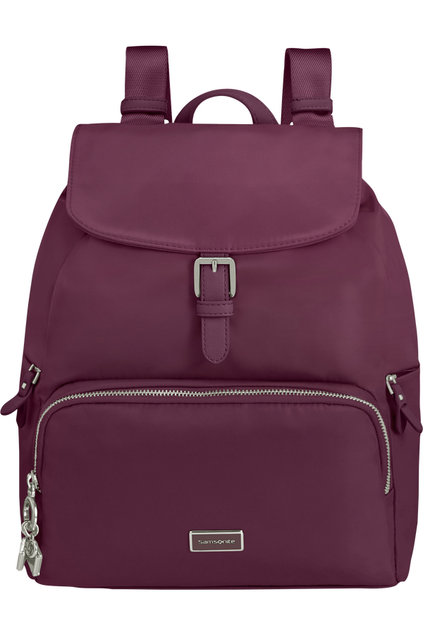 Samsonite Karissa 2.0 Backpack 3 Pockets 1 Buckle  Eco Grape Wine