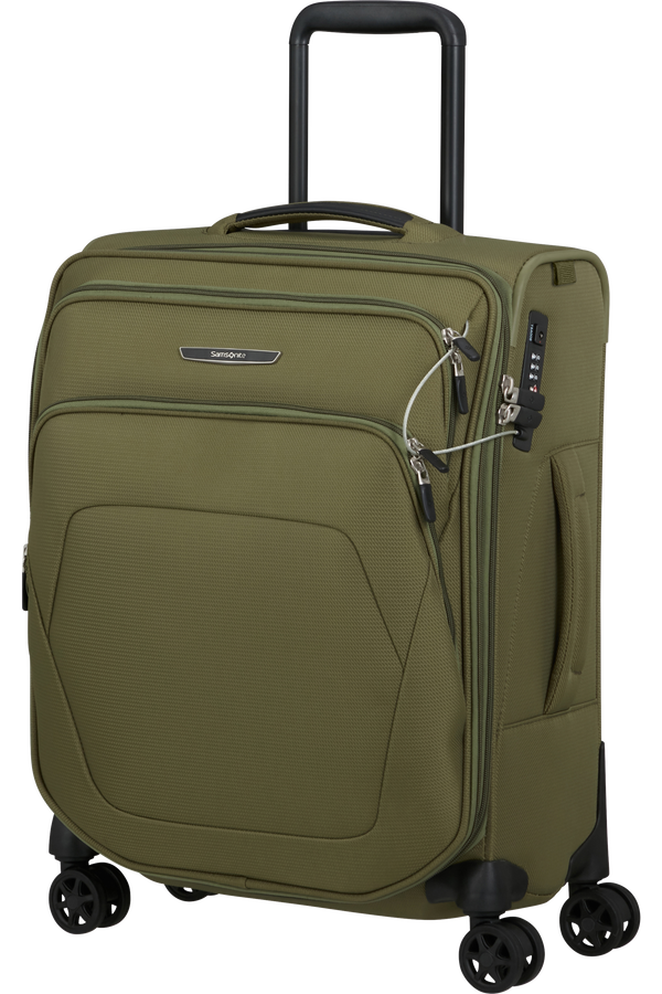 Samsonite Spark Sng Eco Spinner Expandable FL 55cm  Vert olive