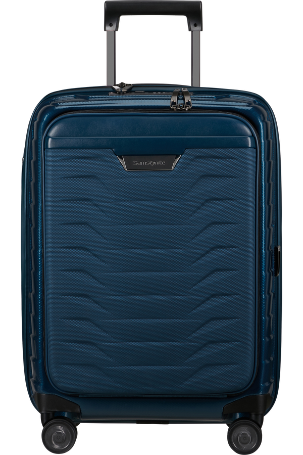 Samsonite Proxis Spinner Expandable Easy Access 55cm  Bleu p&eacute;trole