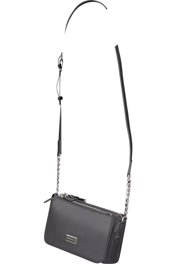 Samsonite Karissa 2.0 H. Shoulder Bag 3 Compartments  Eco Dark Grey