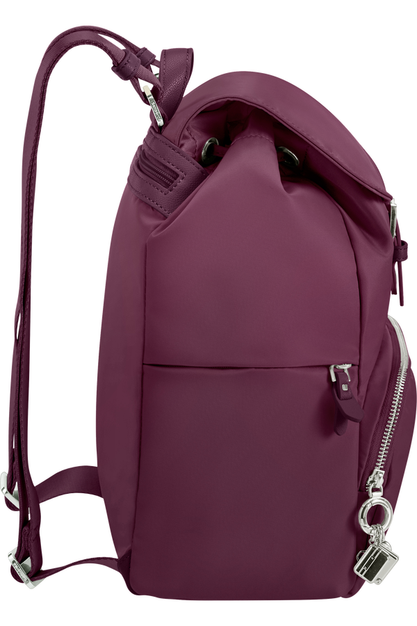 Samsonite Karissa 2.0 Backpack 3 Pockets 1 Buckle  Eco Grape Wine