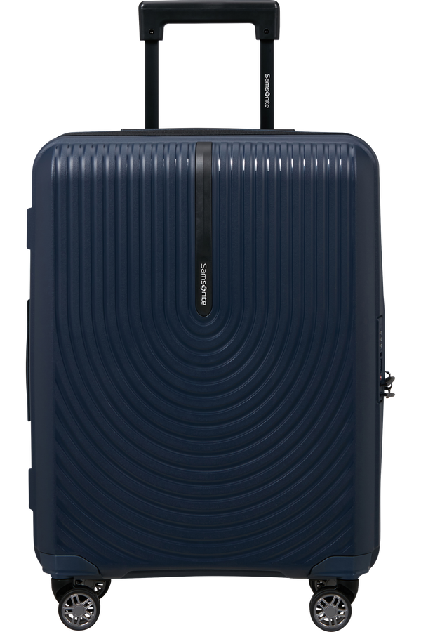 Hi-Fi Valise &agrave; 4 roues 55cm | Samsonite Hi-Fi Spinner 55/20 EXP FL 55cm  Bleu fonc&eacute;